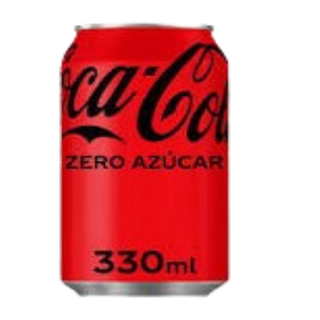Coca-Cola Zero Azúcar lata 330ml.