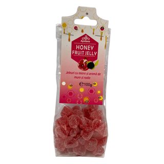 Jeleu cu miere și aromă de mure și rodie (100g)