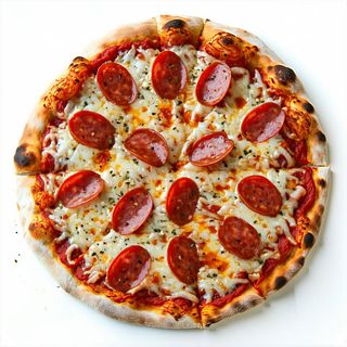Pizza classica wurstel