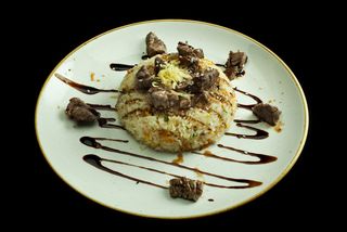 Riso con vitello in salsa Yakiniku