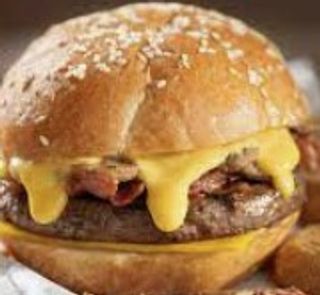 Cheddar burger 200 g