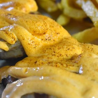 Solomillo al ajo tostado 