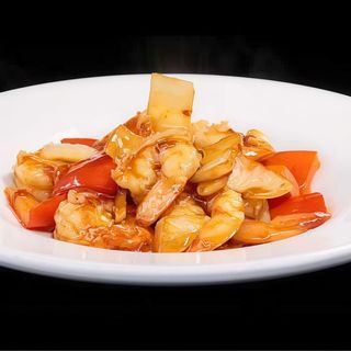 180. Gamberetti gongbao piccanti