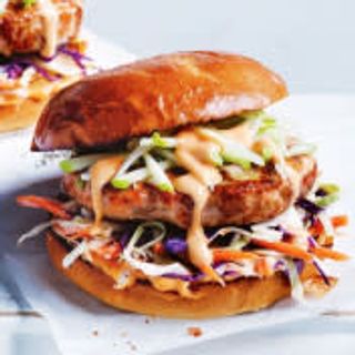 Бургер "Цезар з курячим стейком"