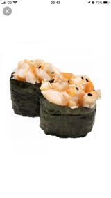 G3. Gunkan De Langostino (2 Pzs.)