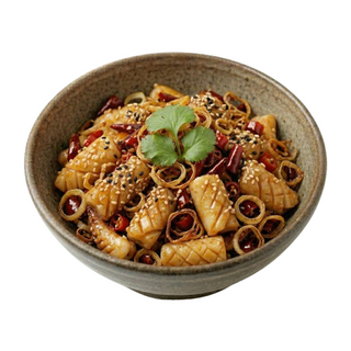 91. Calamares Con Gambas Al Curry