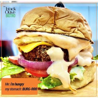B.O.B (Black Olive Burger)