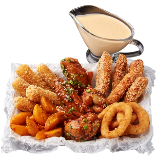 Комбо закусок + Крильця Світ Чілі (700 г)