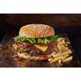 Secret Spicy Bacon Burger