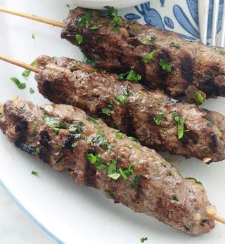 Brochettes Viande Hachée