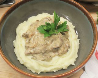 Solomillo Strogonoff