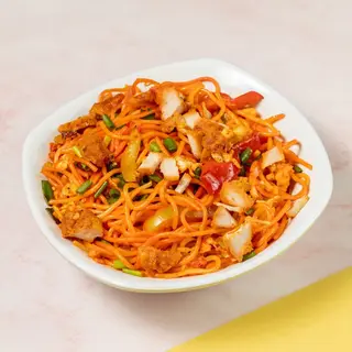 ქათმის შიზვანის ნუდლსი/CHICKEN SCHEZWAN NOODLES