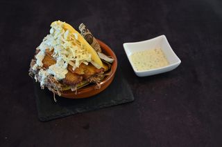 Arepa Merú Pabellón Criollo