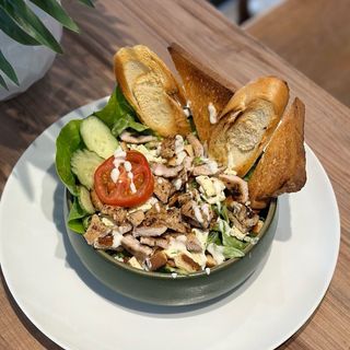 Salade césar jambon 