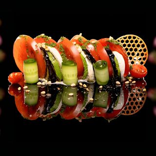 Редена салата с моцарела „fiore di latte” (400г)