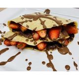 Crepe De Fresas Con Nutella