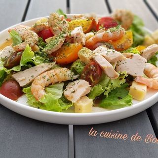 Salade terre et mer