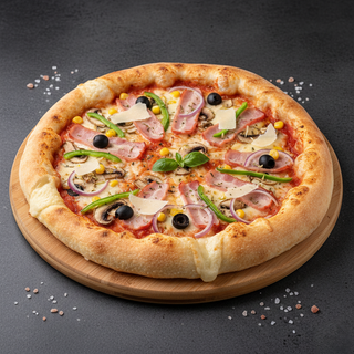 Pizza Mammoth Macho cu margini umplute