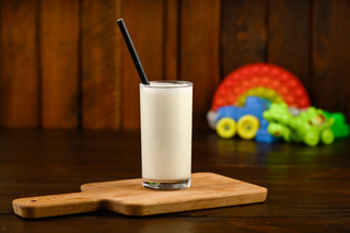 Single Glass of Milk