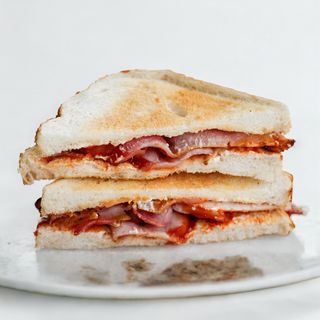 Sándwich De Bacon Y Queso