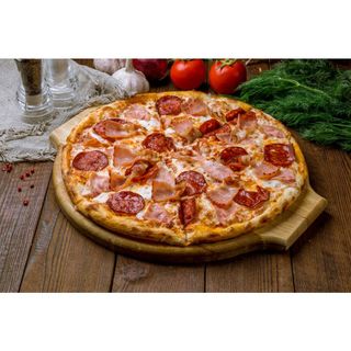 Bacon & Sausage Pizza