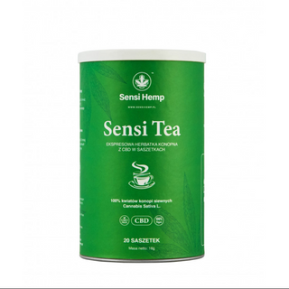 SENSI TEA Herbatka Konopna w saszetkach