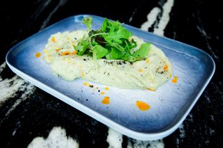 Piure de cartofi cu trufe