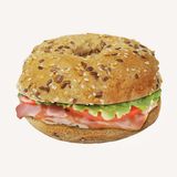 ბეიგელი ინდაურით