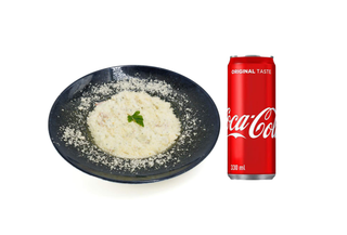 Rižoto slanina & gorgonzola + Coca-Cola 0,33l