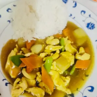#26. Arroz Con Curry Pollo