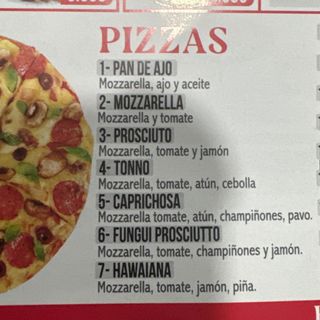 1. Pizza De Pan De Ajo