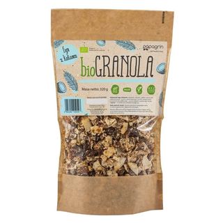 GRANOLA FIGA Z KOKOSEM BIO 320 g - PAPAGRIN