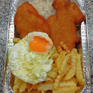 Menu Panado de Frango - Non Halal (com Bebida)