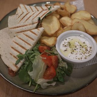 PIADINA CU SOMON FUME