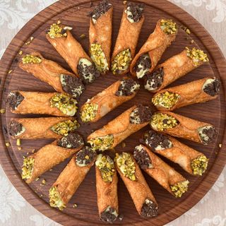 3 mini Cannolo Siciliano Clásico