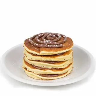 Pancake al cioccolato bianco