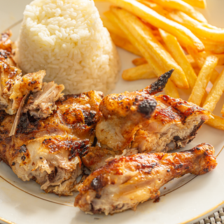 1 Frango Assado Com Guarnição 