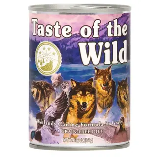 Hrana umeda pentru caini Taste of the Wild, Wetlands, 390 g