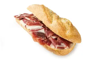 Bocadillo de jamón ibérico