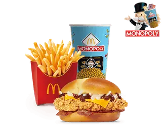 Menú McCrispy BBQ & Bacon
