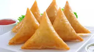 Pair of Beef Samosas