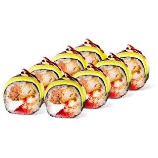 АбоФуто з печенним лососем