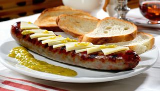 Kasekrainer (porc & vită & emmentaler)