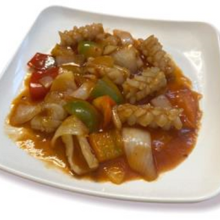 207 Calamari in salsa chili