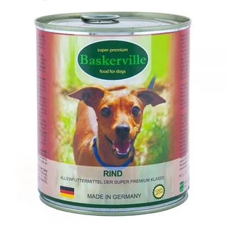 Баскервіль консерва для собак яловичина 400г