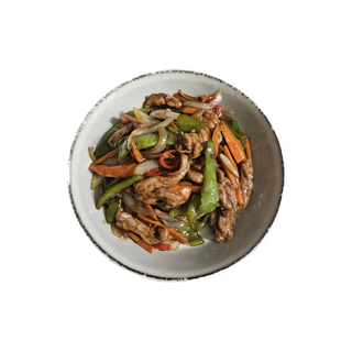 Ternera estilo si-chuan (picante)