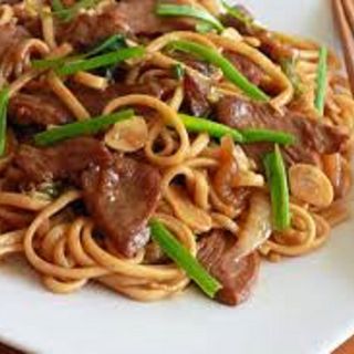 pork fried noodles