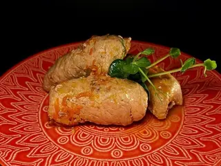 Крученик з грибами