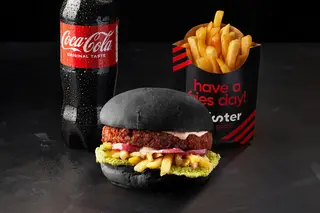 Meniu Black Veggie Burgher