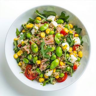 Wok de quinoa y verduritas